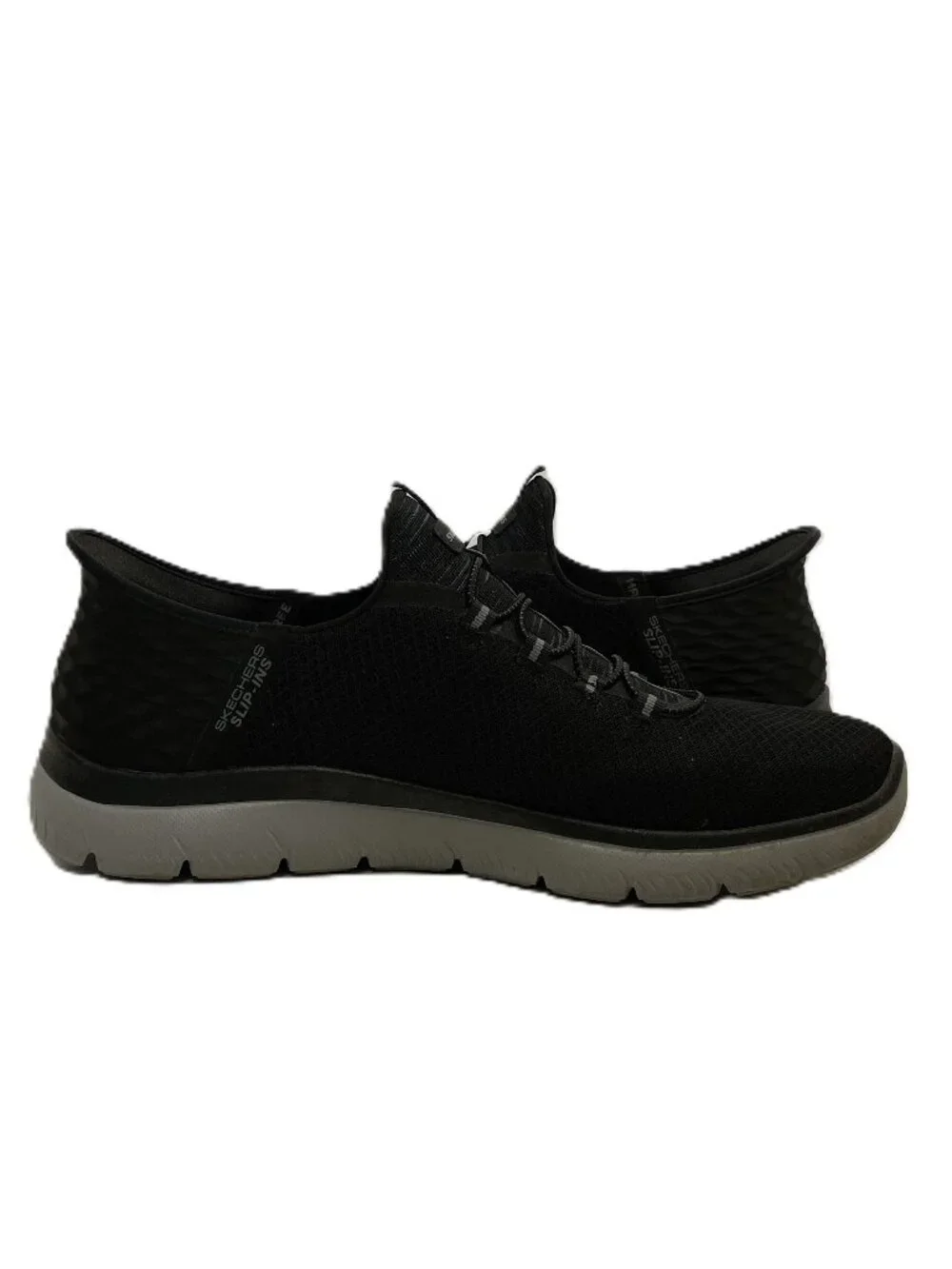 Skechers Hands-Free Slip-Ins Shoes Men's Sz 15 Black Sneakers Summits High Range